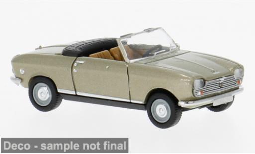 Peugeot 204 1/87 Brekina Cabriolet gold 1967 1:87 modellino in miniatura