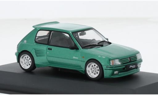 Peugeot 205 1/43 Solido Dimma grün 1:43 modellino in miniatura