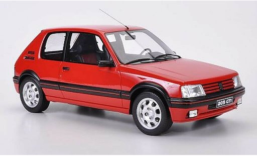 Peugeot 205 GTI 1/12 Ottomobile 1900 rosso modellini auto