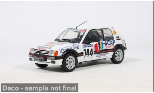 Peugeot 205 1/18 Solido GTi Rallye du Var 1987 #144 F.Delecour 1:18 modellini auto