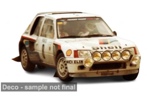 Peugeot 205 1/18 Norev T16 Rally Monte Carlo 1985 #8 B.Saby 1:18 modellino in miniatura