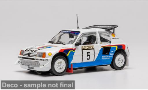 Peugeot 205 1/43 IXO Turbo 16V Evo 2 1000 Lakes Rally 1986 #6 S.Blomqvist/B.Berglund 1:43 modellino in miniatura