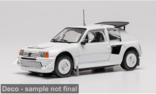 Peugeot 205 1/43 IXO Turbo 16V Evo 2 weiss 1986 1:43