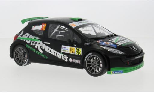 Peugeot 207 1/18 Sun Star S2000 Monza Rally Show 2013 #58 C.Breen/S.Marshall 1:18 modellino in miniatura