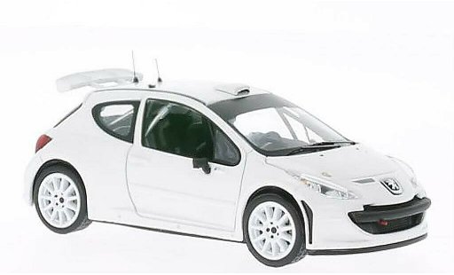 Peugeot 207 S2000 1/43 IXO Rally Spec opaco-bianco 2011 modellini auto