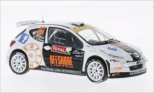 Peugeot 207 S2000 1/43 IXO Rally Monte-Carlo 2013 /G.Duval modellini auto