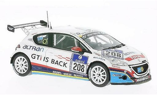 Peugeot 208 GTI 1/43 Spark No. 24h Nurburgring 2013 /J.Piguet modellini auto