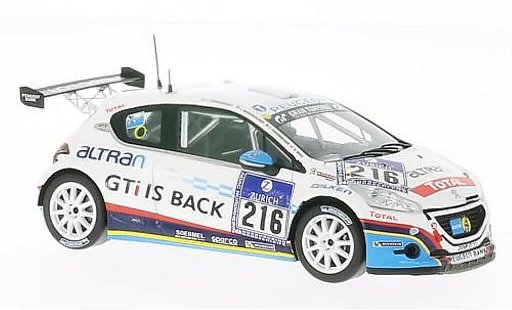 Peugeot 208 GTI 1/43 Spark No.216 24h Nurburgring 2013 /G.Ricci modellini auto