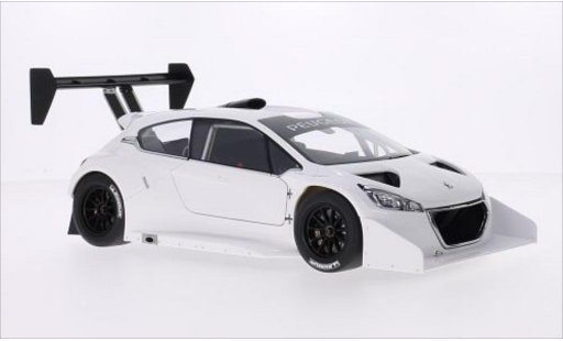 Peugeot 208 T16 1/18 Autoart opaco-nero Pikes Peak 2013 modellini auto