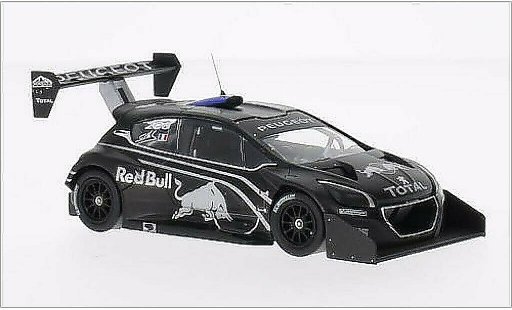 Peugeot 208 T16 1/43 IXO No. Red Bull Pikes Peak 2013 modellini auto