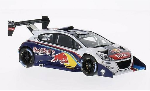 Peugeot 208 T16 1/43 Spark No. Red Bull Pikes Peak 2013 modellini auto