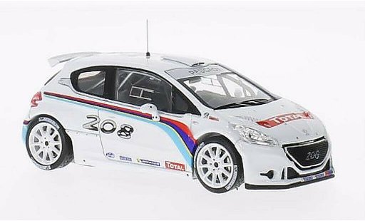 Peugeot 208 T16 1/43 IXO R5 Test Car 2013 modellini auto