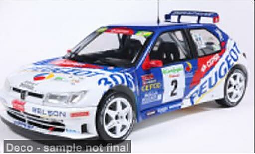 Modellini auto Peugeot 306 Maxi Rally Islas Canaris 1998 #2 G.Panizzi/H.Panizzi 1/18 Solido