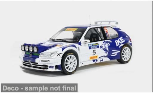 Peugeot 306 1/18 Solido Maxi Rallylegend 2024 #5 F.Delecour/R.Roche 1:18 modellini auto
