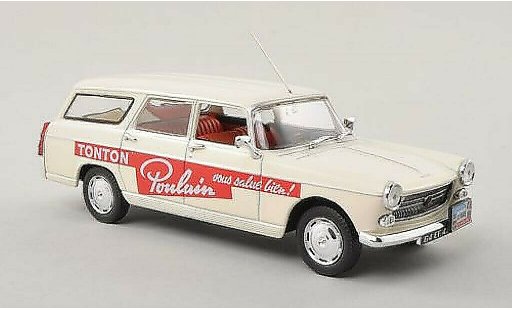 Peugeot 404 Break 1/43 Norev Station wagon Poulain 1963 modellini auto