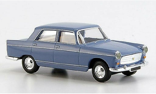 Peugeot 404 Berline 1/87 Brekina Berlina Berlina blu modellini auto