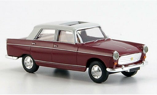 Peugeot 404 Berline 1/87 Brekina Berlina Berlina rosso/grigio Schiebetetto modellini auto