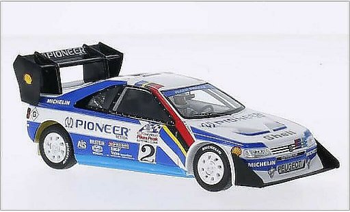 Peugeot 405 Turbo 16 1/43 Spark No.2 Pioneer International Hill Climb Pikes Peak 1989 modellini auto