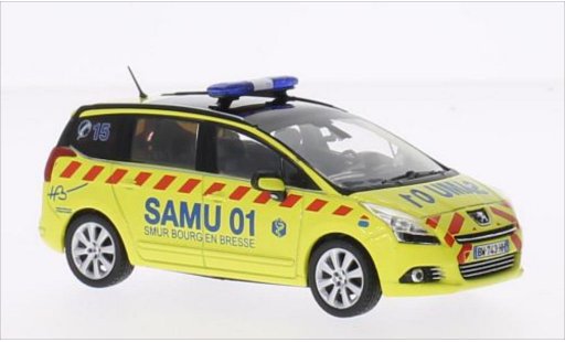 Peugeot 5008 Base 1/43 Norev SMUR Bourg en Bresse 2012 modellini auto
