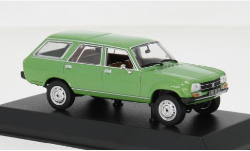 Peugeot 504 1/43 Norev Break gr&Atilde;&frac14;n 1980 1:43 modellini auto