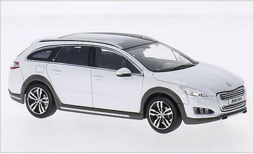 Peugeot 508 RXH 1/43 Norev metallicoo bianco 2012 modellini auto