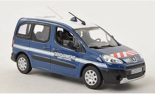 Peugeot Partner Base 1/43 Norev Gendarmerie - Equipe Cynophile Polizia (F) 2008 modellini auto