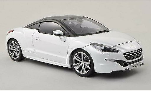 Peugeot RCZ Base 1/18 Norev bianco/opaco-nero/nero 2013 modellini auto