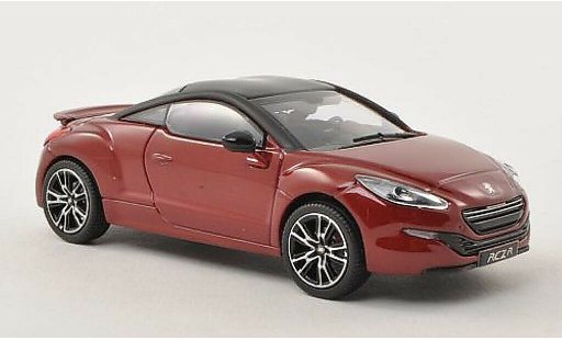 Peugeot RCZ R 1/43 Norev rosso/opaco-nero 2013 modellini auto