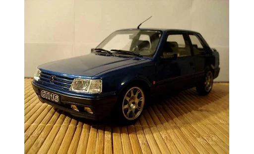 Peugeot 309 GTI 16 1/18 Ottomobile S blu jantes pts modellini auto