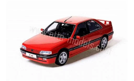 Peugeot 405 Turbo 16 1/18 Ottomobile 1994 rosso modellini auto