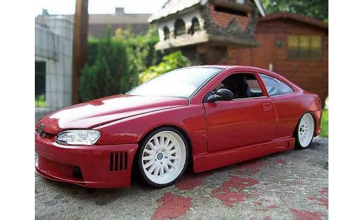Peugeot 406 Base 1/18 Gate pack sport rosso modellini auto