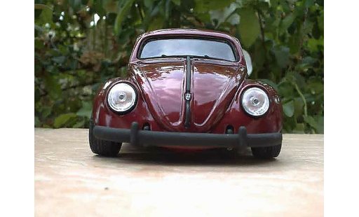 Volkswagen Kafer Base 1/18 Burago cox jantes fuchs modellini auto