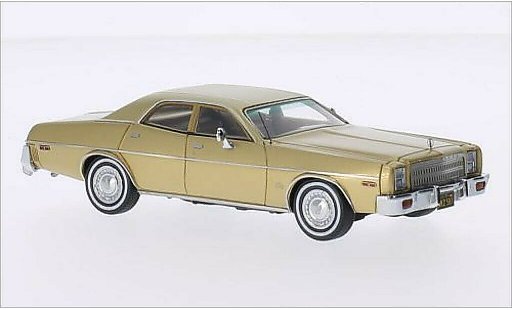 Plymouth Fury Base 1/43 Neo 4-Door Sedan gold 1977 modellini auto