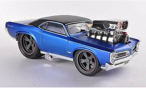 Pontiac GTO 1966 1/24 Maisto blu/nero modellini auto