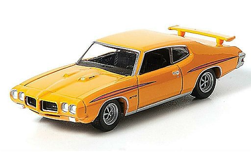 Pontiac GTO Base 1/64 Greenlight giallo G.T.O.s modellini auto