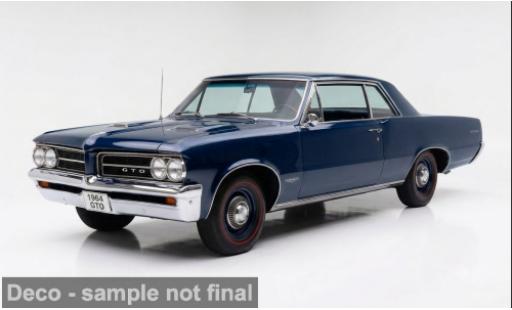 Modellini auto Pontiac GTO blau 1964 1/18 Sun Star