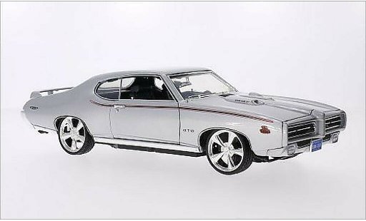 Pontiac GTO The Judge 1/18 Motormax Tuning metallicoo grigio/Dekor 1969 modellini auto