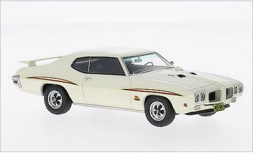 Pontiac GTO The Judge 1/43 Neo bianco 1970 modellini auto