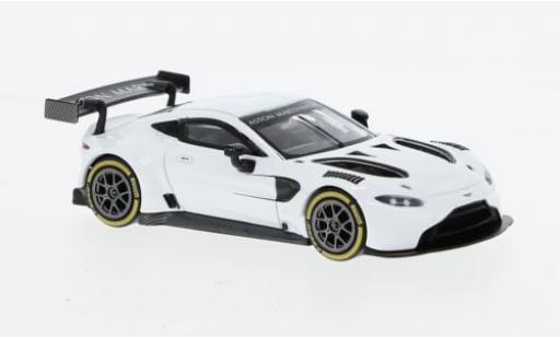 Aston Martin Vantage 1/64 Pop Race GT3 weiss 1:64 modellino in miniatura