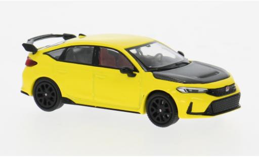 Honda Civic 1/64 Pop Race Type R FL5 gelb 1:64 modellino in miniatura