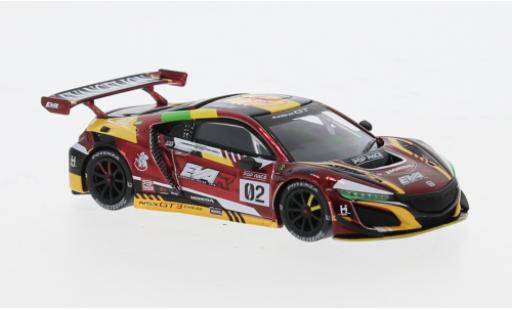 Honda NSX 1/64 Pop Race GT3 #2 1:64 modellino in miniatura