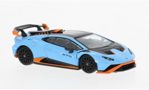 Lamborghini Huracan 1/64 Pop Race STO blau/orange 1:64 modellino in miniatura