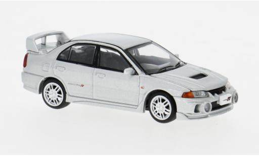Mitsubishi Lancer 1/64 Pop Race RS Evolution IV silber 1:64 modellino in miniatura