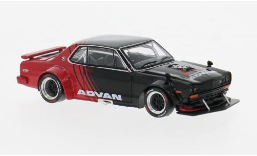 Nissan Skyline 1/64 Pop Race GT-R V8 Drift (Hakosuka) Advan Livery 1:64 modellino in miniatura