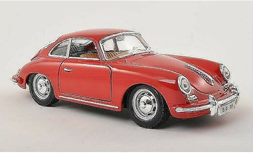 Porsche 356 B B 1/24 Burago rosso 1961 modellini auto