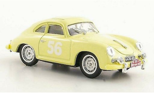 Porsche 356 1959 1/43 Brumm No.56 Gacon / Buchet Rally Monte Carlo modellini auto