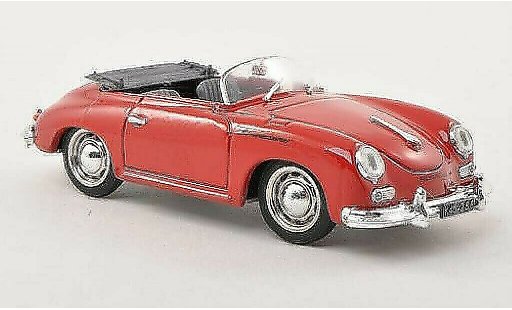 Porsche 356 Speedster 1/43 Brumm rosso 1952 modellini auto
