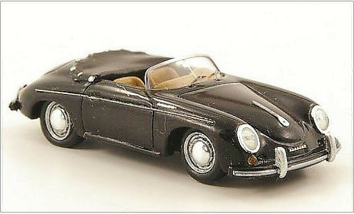 Porsche 356 Speedster 1/87 Spark nero 1958 modellini auto