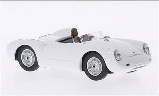 Porsche 550 1957 1/43 Best bianco modellini auto