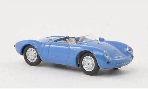 Porsche 550 1953 1/87 Busch Spyder blu/bianco modellini auto